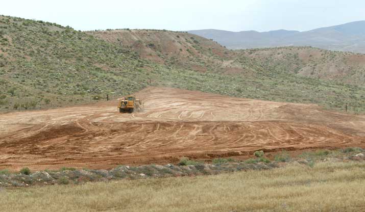 Runway on city land